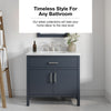 Taylor Bathroom Vanity 36 in, Dark Charcoal