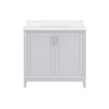 Maverick Bathroom Vanity 36 in, Single Sink Bathroom Vanity in Dove Grey