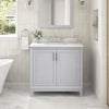 Maverick Bathroom Vanity 36 in, Single Sink Bathroom Vanity in Dove Grey