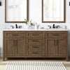 Tahoe 72-In, Double Sink Bathroom Vanity in Almond Latte