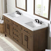Tahoe 72-In, Double Sink Bathroom Vanity in Almond Latte