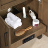 Tahoe 72-In, Double Sink Bathroom Vanity in Almond Latte