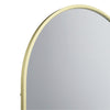 Della 36 in. W x 76 in. H Walk-in Arch Shower Panel in Brushed Gold