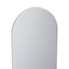 Della 36 in. W x 76 in. H Walk-in Arch Shower Panel in Brushed Nickel