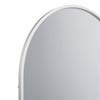 Della 36 in. W x 76 in. H Walk-in Arch Shower Panel in Brushed Nickel