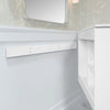 Lion 42-in. Freestanding or Wall-Mounted Vanity in Pure White