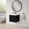 Lindsy 24-in. Wall-Mounted Vanity in Black