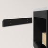 Lindsy 24-in. Wall-Mounted Vanity in Black