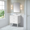 Lion 30-in. Freestanding or Wall-Mounted Vanity in Pure White