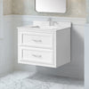 Lion 30-in. Freestanding or Wall-Mounted Vanity in Pure White