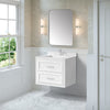 Lion 30-in. Freestanding or Wall-Mounted Vanity in Pure White