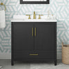 Dario 36-In, Single Sink Bathroom Vanity in Black