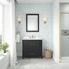 Dario 36-In, Single Sink Bathroom Vanity in Black