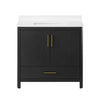 Dario 36-In, Single Sink Bathroom Vanity in Black