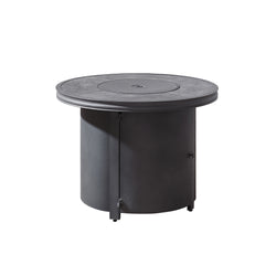 Secondary Product Image for Davenport 33 in. Round Gas Fire Table, Gray