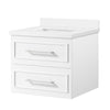 Lindsy 24-in. Wall-Mounted Vanity in Pure White