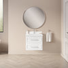 Lindsy 24-in. Wall-Mounted Vanity in Pure White