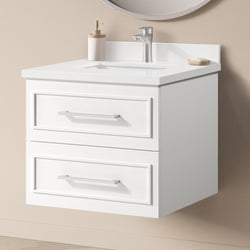 Secondary Product Image for Lindsy 24-in. Wall-Mounted Vanity in Pure White
