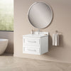 Lindsy 24-in. Wall-Mounted Vanity in Pure White