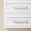 Lindsy 24-in. Wall-Mounted Vanity in Pure White