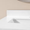 Lindsy 24-in. Wall-Mounted Vanity in Pure White