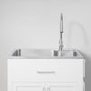 All-in-one Alonso 28-in Utility Vanity Combo, White