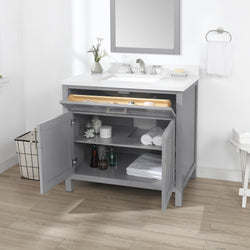 Secondary Product Image for Amelia Bathroom Vanity 36 In, American Grey