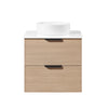 Archie 24-in. Wall-Mounted Vanity in Sahara Birch