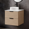 Archie 24-in. Wall-Mounted Vanity in Sahara Birch