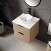 Archie 24-in. Wall-Mounted Vanity in Sahara Birch