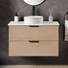 Archie 36-in. Wall-Mounted Vanity in Sahara Birch