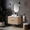 Archie 36-in. Wall-Mounted Vanity in Sahara Birch