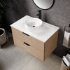Archie 36-in. Wall-Mounted Vanity in Sahara Birch