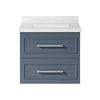 Lindsy 24-in. Wall-Mounted Vanity in Chambray