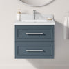 Lindsy 24-in. Wall-Mounted Vanity in Chambray