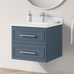 Secondary Product Image for Lindsy 24-in. Wall-Mounted Vanity in Chambray