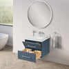 Lindsy 24-in. Wall-Mounted Vanity in Chambray