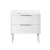 Becca 36-in. Freestanding or Wall-Mounted Vanity in Pure White