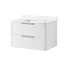 Becca 36-in. Freestanding or Wall-Mounted Vanity in Pure White