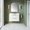 Becca 36-in. Freestanding or Wall-Mounted Vanity in Pure White