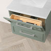 Lindsy 24-in. Wall-Mounted Vanity in Sage Green