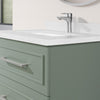 Lindsy 24-in. Wall-Mounted Vanity in Sage Green
