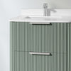 Becca 24-in. Freestanding or Wall-Mounted Vanity in Sage Green