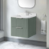 Becca 24-in. Freestanding or Wall-Mounted Vanity in Sage Green