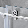 Eva Shower Door 48 In, Satin Nickel