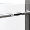 Eva Shower Door 48 In, Satin Nickel