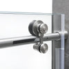 Eva Shower Door 48 In, Satin Nickel