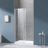 Eva Shower Door 48 In, Satin Nickel