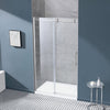 Eva Shower Door 48 In, Satin Nickel