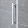 Eva Shower Door 48 In, Satin Nickel